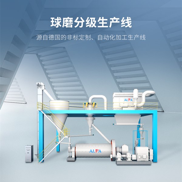 煤粉球磨分(fēn)級生(shēng)産線