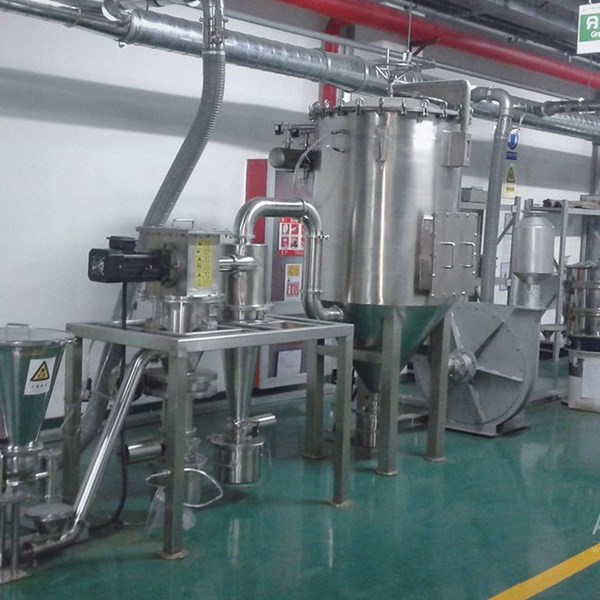 南(nán)京某科(kē)技(jì)公司金(jīn)屬粉末氣流分(fēn)級生(shēng)産線