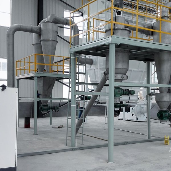 河(hé)北(běi)某化(huà)工(gōng)廠(chǎng)碳微(wēi)球氣流分(fēn)級生(shēng)産線