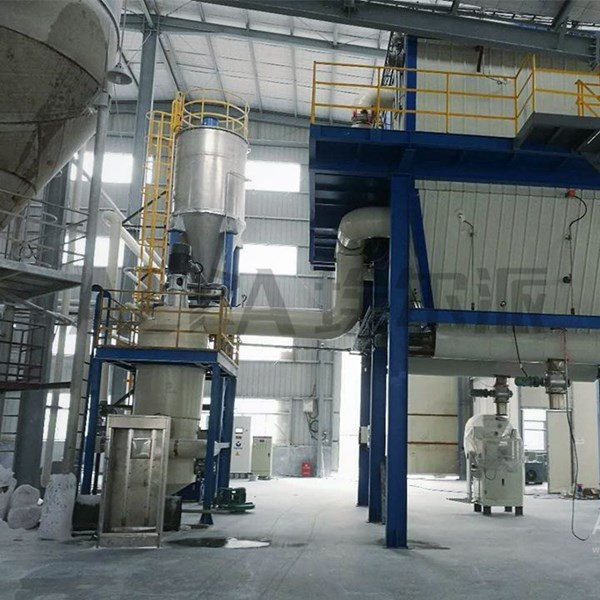 成都(dōu)某化(huà)工(gōng)公司沉澱法白(bái)炭黑(hēi)超微(wēi)氣流粉碎生(shēng)産線