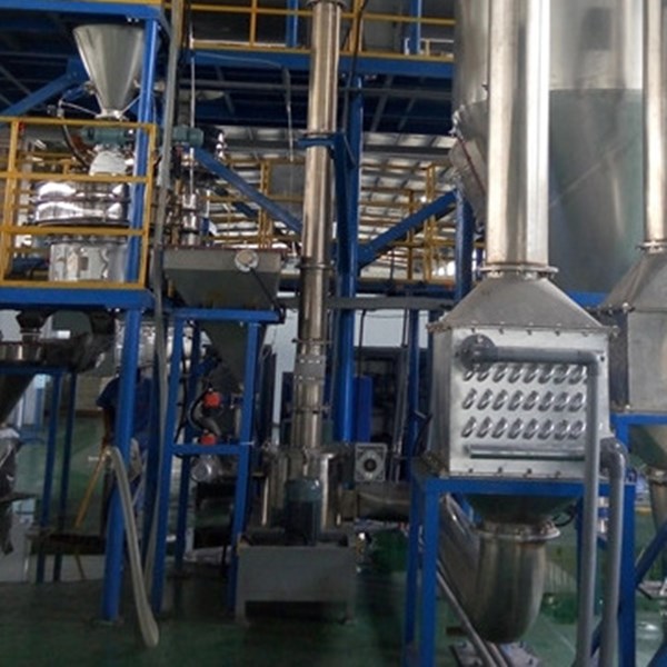 山(shān)東(dōng)某集團農(nóng)化(huà)公司精喹禾靈粉碎生(shēng)産線