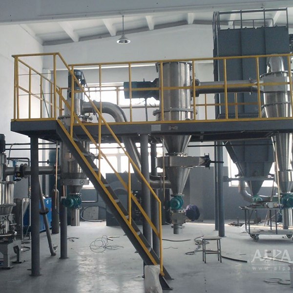 青島某高(gāo)科(kē)新材料公司錳酸锂超微(wēi)粉碎生(shēng)産線