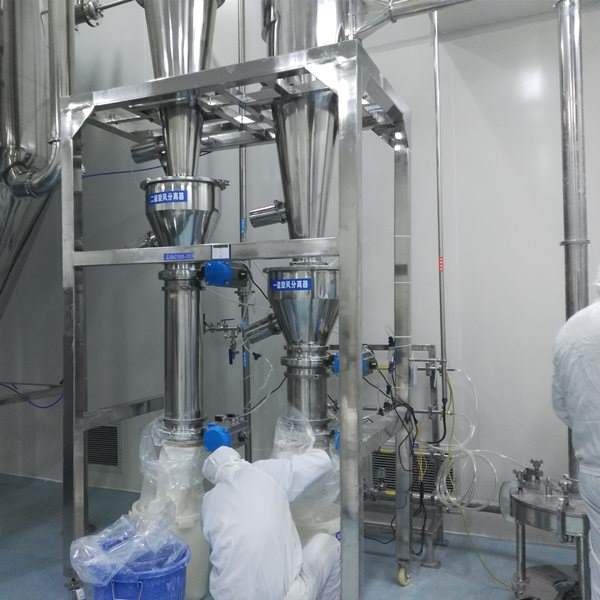 江蘇省某生(shēng)物(wù)制(zhì)藥公司-原料藥-MQP氣流粉碎機(jī)