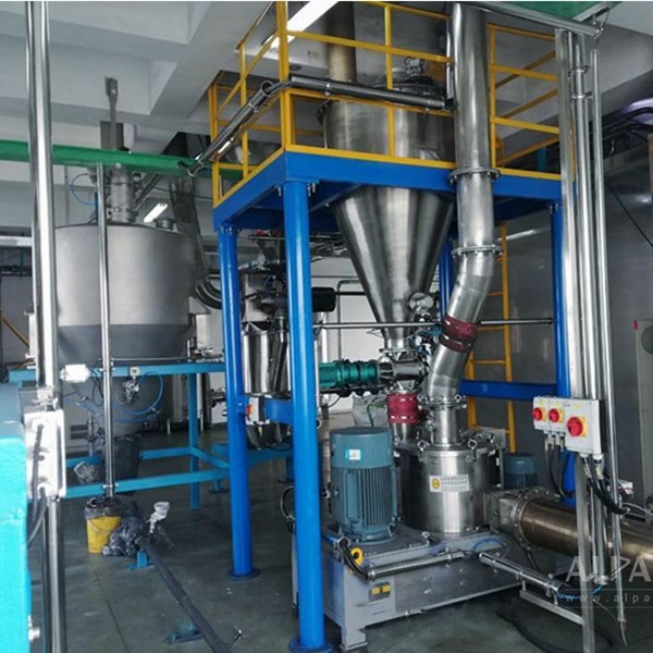 南(nán)通(tōng)某新材料公司三元材料超微(wēi)粉碎生(shēng)産線