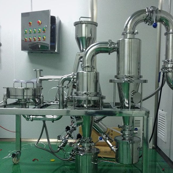 吉林(lín)省某制(zhì)藥公司原料藥氣流粉碎生(shēng)産線