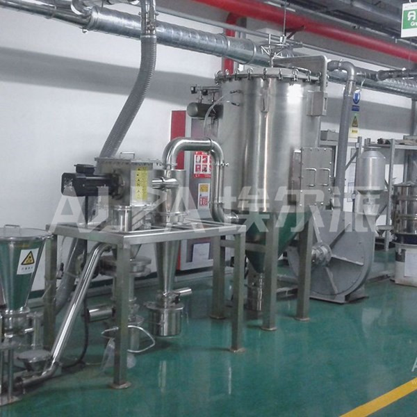 山(shān)東(dōng)某科(kē)技(jì)公司金(jīn)屬粉末氣流分(fēn)級生(shēng)産線