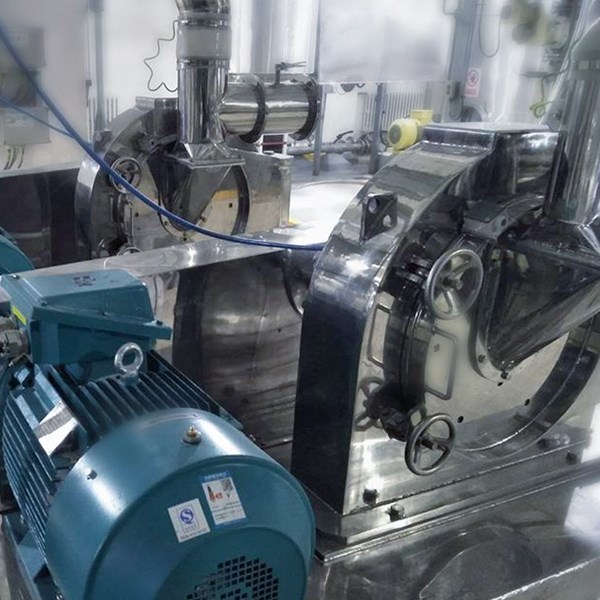 山(shān)東(dōng)某食品廠(chǎng)白(bái)砂糖粉碎生(shēng)産線