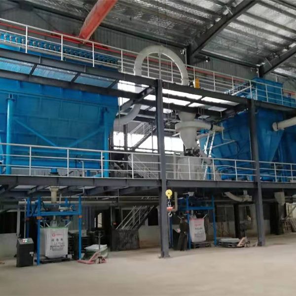 中建材集團所屬公司石英研磨分(fēn)級生(shēng)産線