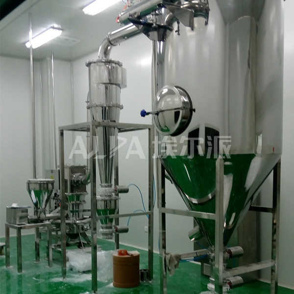 潑尼松龍醫(yī)藥中間(jiān)體(tǐ)氣流粉碎機(jī)生(shēng)産線